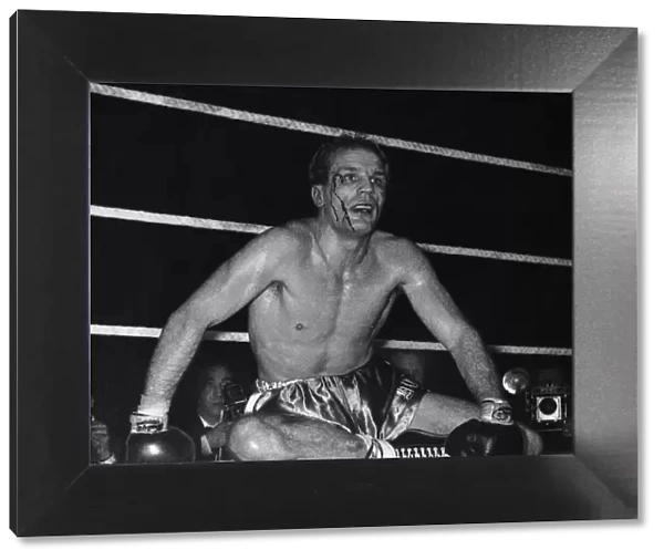 Henry Cooper Heavyweight Boxer at the Empire Pool Wembley