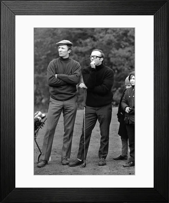Framed Print : Manchester uniteds Nobby Stiles November 1968 and and Manchester City
