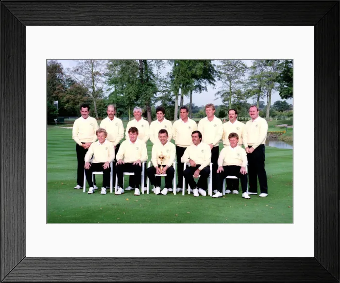 Framed Print : The Ryder Cup September 1989 Johnny Walker Ryder Cup 1989 Golf at The Belfry Framed Print : The Ryder Cup September 1989 Johnny Walker Ryder Cup 1989 Golf at The Belfry