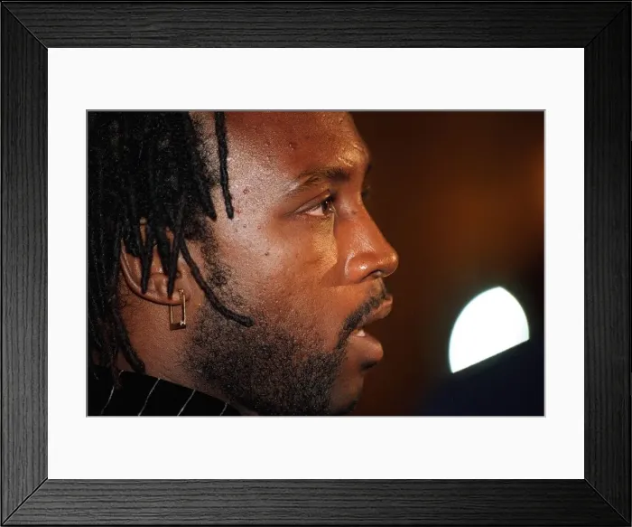 Framed Print : Nigel Benn At A Press Conference Today At The London Dorchester Framed Print : Nigel Benn At A Press Conference Today At The London Dorchester