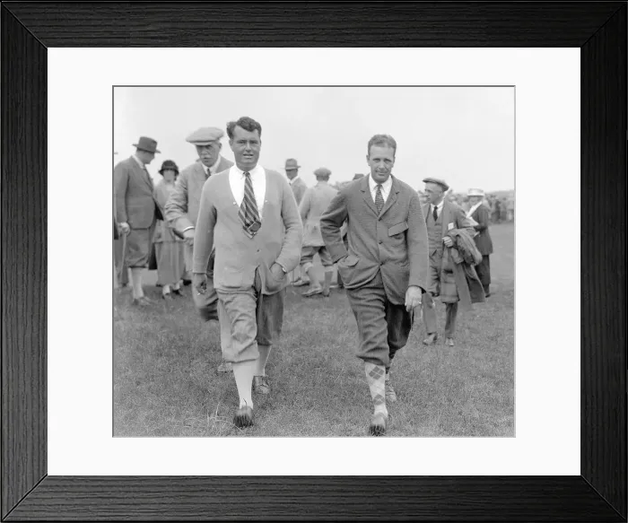 Framed Print : Amatuer Golf Championship at Deal in Kent May 1923 B Tolley Framed Print : Amatuer Golf Championship at Deal in Kent May 1923 B Tolley