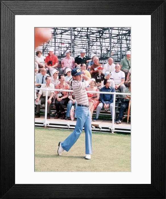 Framed Print : British Open 1977. Turnberry, Scotland, July 1977. British Open Golf Championships July Framed Print : British Open 1977. Turnberry, Scotland, July 1977. British Open Golf Championships July