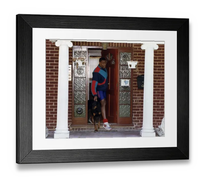 Framed Print : Frank Bruno Former WBC Heavyweight Boxing Champion Boxer Framed Print : Frank Bruno Former WBC Heavyweight Boxing Champion Boxer