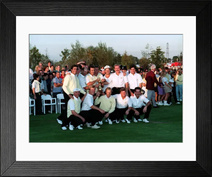 Framed Print : The Ryder Cup September 1989 Johnny Walker Ryder Cup 1989 Golf at The Belfry Framed Print : The Ryder Cup September 1989 Johnny Walker Ryder Cup 1989 Golf at The Belfry