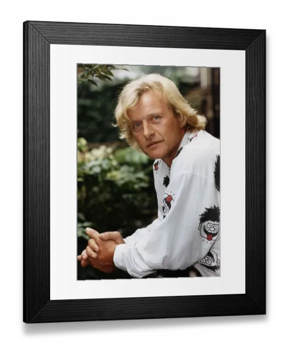 Framed Print : Rutger Hauer Actor Stars in the Guinness commercials advert Dbase A©Mirrorpix