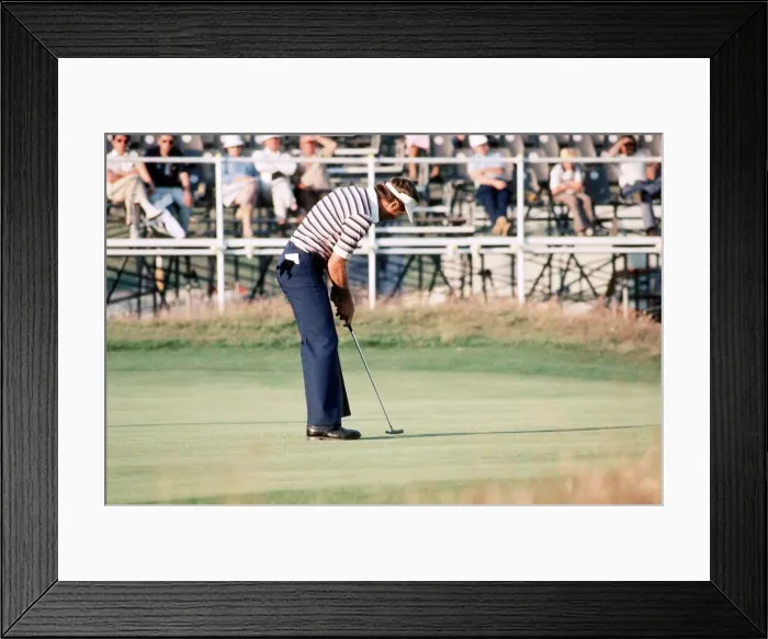 Framed Print : British Open 1977. Turnberry, Scotland, July 1977. British Open Golf Championships July Framed Print : British Open 1977. Turnberry, Scotland, July 1977. British Open Golf Championships July