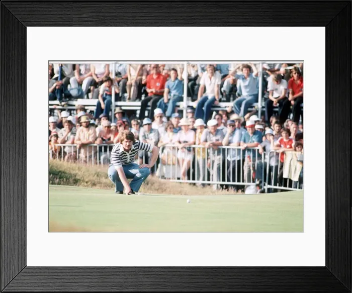 Framed Print : British Open 1977. Turnberry, Scotland, July 1977. British Open Golf Championships July Framed Print : British Open 1977. Turnberry, Scotland, July 1977. British Open Golf Championships July