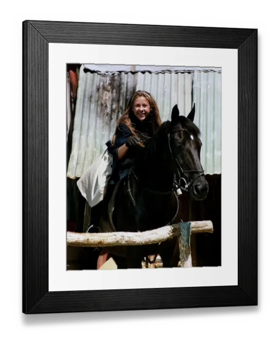 Framed Print : Amber McWilliams actress who starred in the tv production of Black Beauty DBase Framed Print : Amber McWilliams actress who starred in the tv production of Black Beauty DBase
