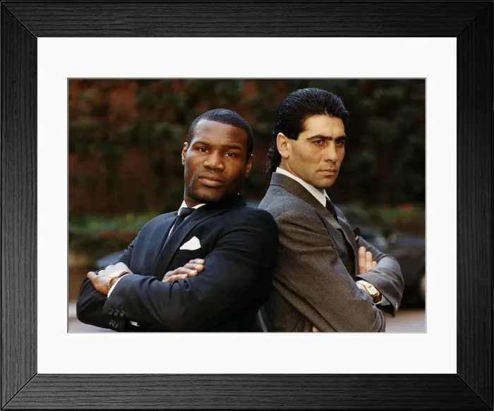 Framed Print : Dennis Andries Boxer