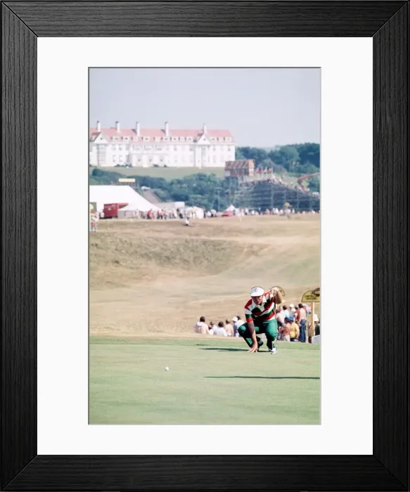 Framed Print : British Open 1977. Turnberry, Scotland, July 1977. British Open Golf Championships July Framed Print : British Open 1977. Turnberry, Scotland, July 1977. British Open Golf Championships July