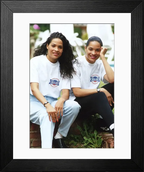 Framed Print : Boxer Muhammad Alis Daughters Framed Print : Boxer Muhammad Alis Daughters