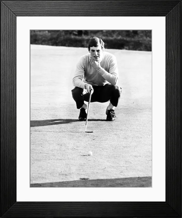 Framed Print : Bernard Gallacher (18) Scots golfer Nov 1967 Framed Print : Bernard Gallacher (18) Scots golfer Nov 1967