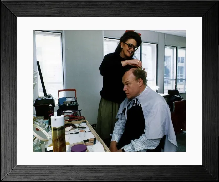 Framed Print : Timothy West actor appears in Brian Phelans new play Himself DBase A©Mirrorpix