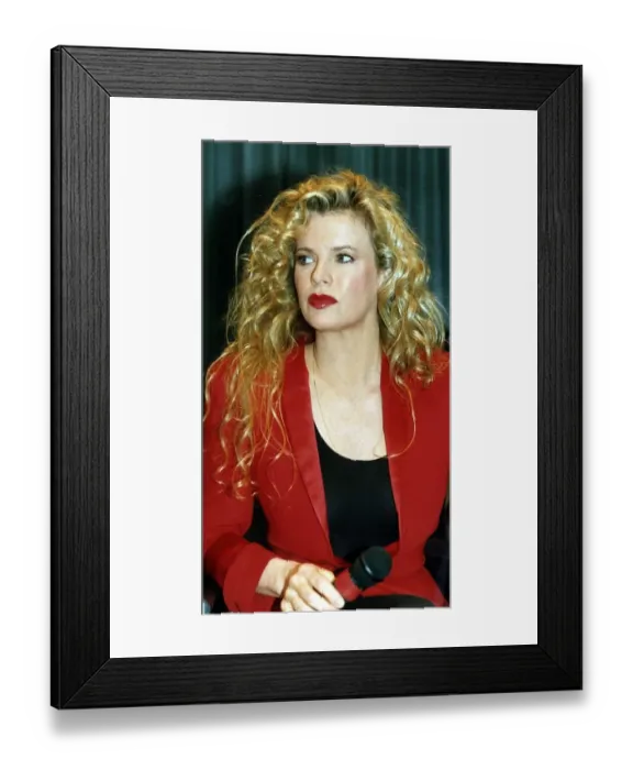 Framed Print : Kim Basinger Actress A©Mirrorpix