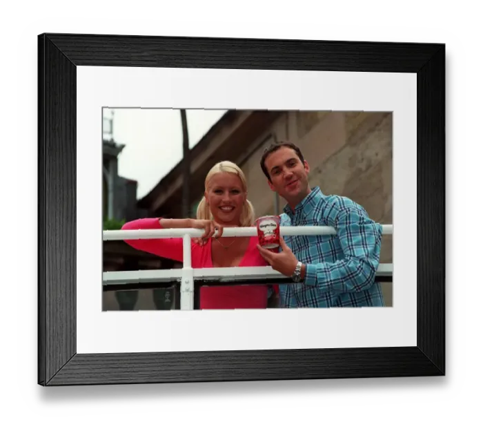 Framed Print : Johnny Vaughan TV Presenter June 1998 Presenter of the big breakfast with co Framed Print : Johnny Vaughan TV Presenter June 1998 Presenter of the big breakfast with co