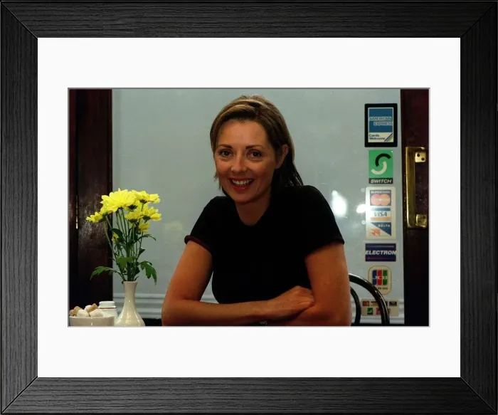 Framed Print : Carol Vorderman TV Presenter June 1998 A©mirrorpix Framed Print : Carol Vorderman TV Presenter June 1998 A©mirrorpix