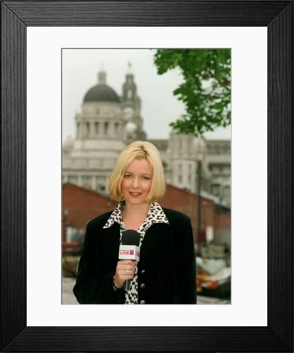 Framed Print : Jo Simpson Live TV Presenter June 1998 Who was a presenter on Liverpool Live Framed Print : Jo Simpson Live TV Presenter June 1998 Who was a presenter on Liverpool Live