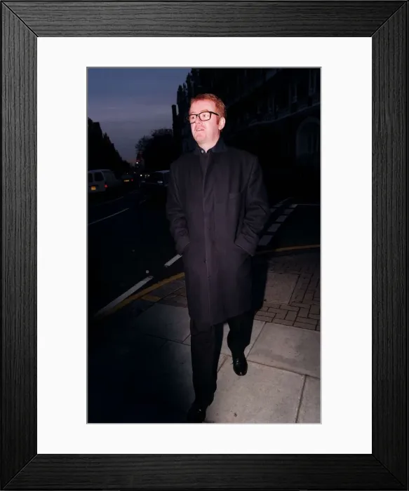 Framed Print : Chris Evans TV Presenter December 1997 Attending the wedding of TV Presenter Nicky Framed Print : Chris Evans TV Presenter December 1997 Attending the wedding of TV Presenter Nicky