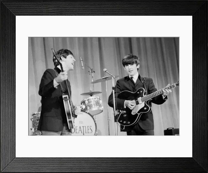 Framed Print : The Beatles on Sunday Night at the London Palladium. Paul McCartney Framed Print : The Beatles on Sunday Night at the London Palladium. Paul McCartney