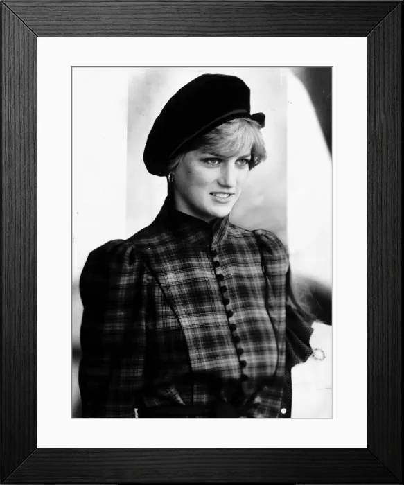 Framed Print : Princess Diana at Braemar for Highland Gathering September 1981 Framed Print : Princess Diana at Braemar for Highland Gathering September 1981