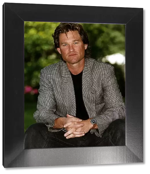 Actor Kurt Russell today at The Inn On The Park W1 July 1991