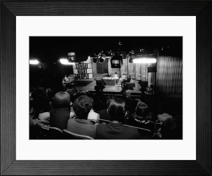 Framed Print : Majorie Proops June 1968 In the late night ABC TV show Framed Print : Majorie Proops June 1968 In the late night ABC TV show