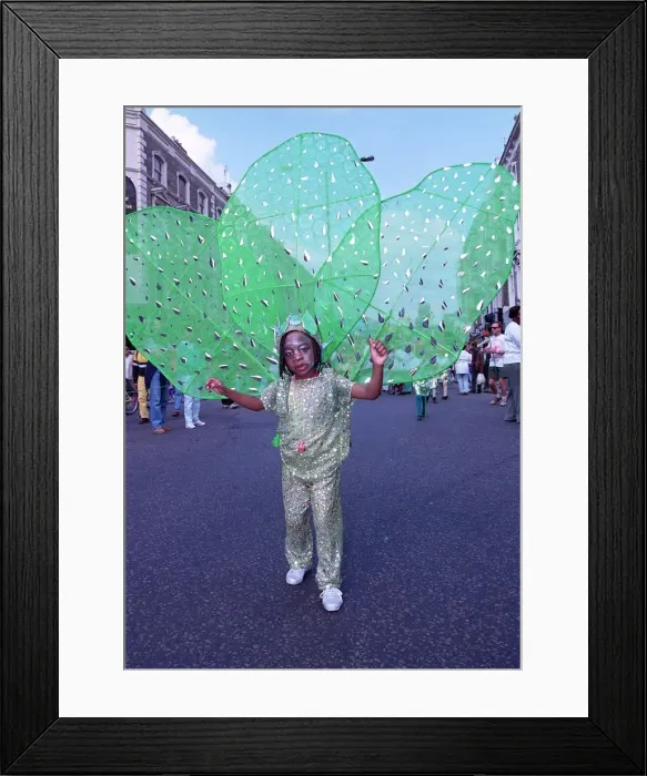 Framed Print : Girl at Notting Hill carnival Framed Print : Girl at Notting Hill carnival