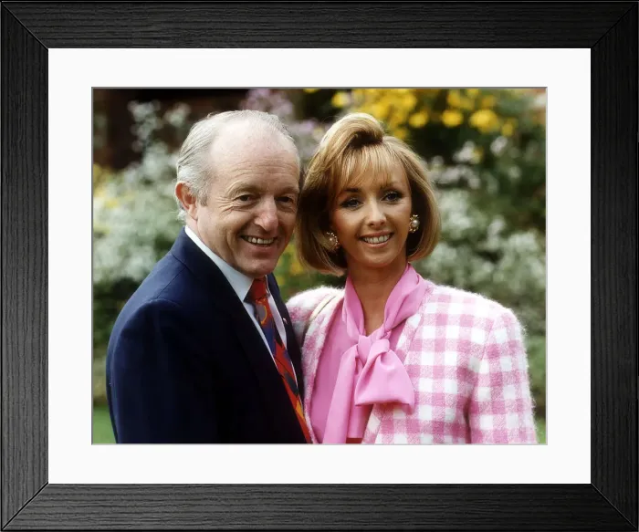 Framed Print : Paul Daniels Comedian TV Presenter Magician with his wife Debbie McGee November Framed Print : Paul Daniels Comedian TV Presenter Magician with his wife Debbie McGee November