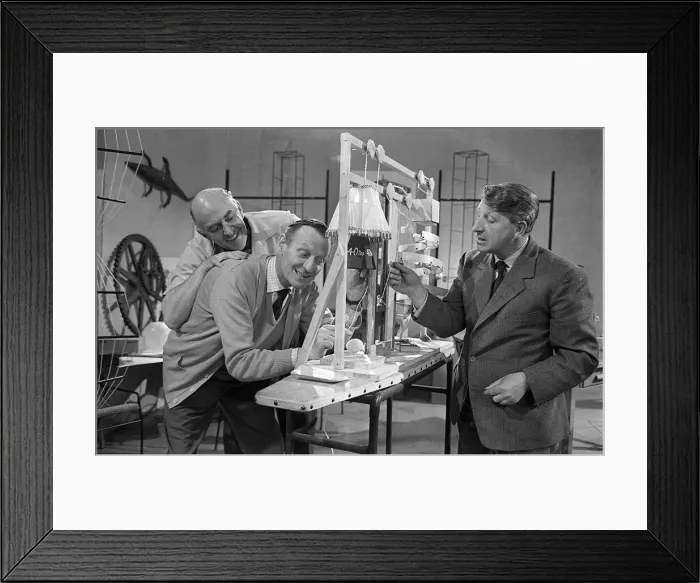 Framed Print : Lets Imagine TV Programme rehearsal A©mirrorpix Framed Print : Lets Imagine TV Programme rehearsal A©mirrorpix