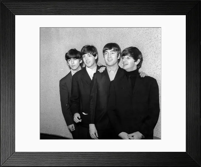 Framed Print : Pop Group The Beatles concert at the ABC Cinema in Exter Framed Print : Pop Group The Beatles concert at the ABC Cinema in Exter