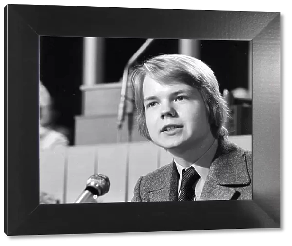 William Hague Oct 1977 Conservative Party Conference aged 16