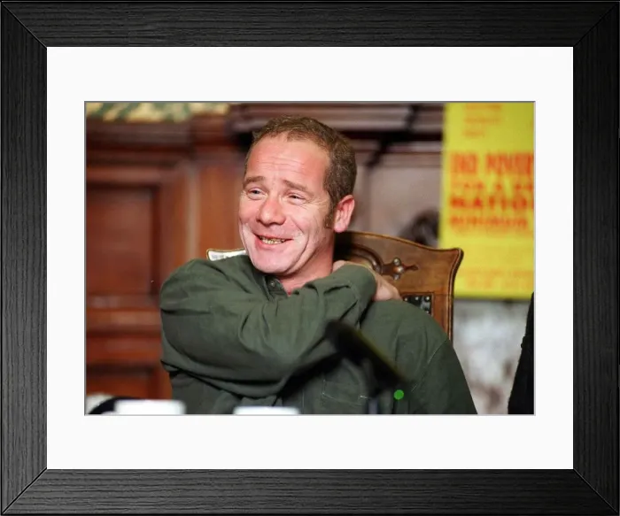 Framed Print : Peter Mullen joins the Socialist Party December 1998