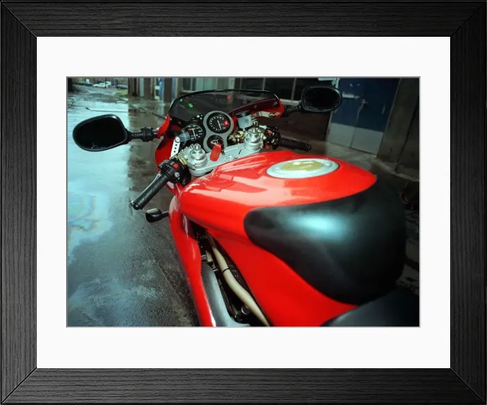 Framed Print : DUCATI 900ss January 1999 Instruments motorbike motorcycle Framed Print : DUCATI 900ss January 1999 Instruments motorbike motorcycle