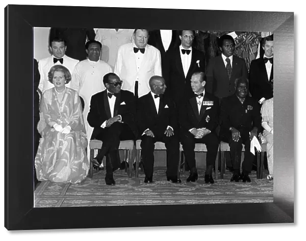 Margaret Thatcher Aug 1979 and Queen Elizabeth and Prince Philip in Zambia