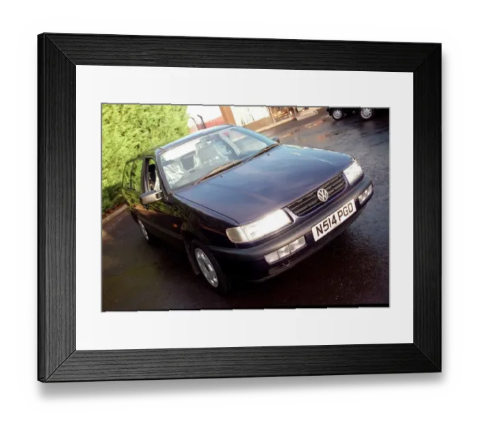 Framed Print : VW PASSAT ESTATE JANUARY 1998 FOR SECOND HAND CAR SLOT FOR ROAD RECORD Framed Print : VW PASSAT ESTATE JANUARY 1998 FOR SECOND HAND CAR SLOT FOR ROAD RECORD