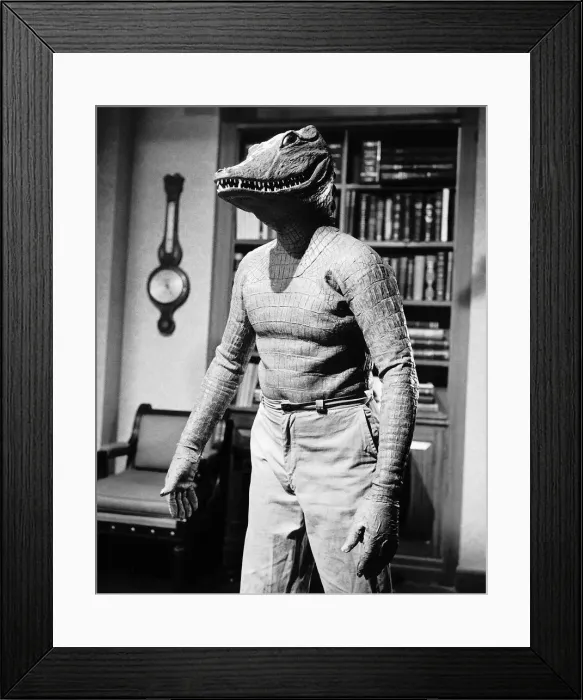 Framed Print : Alligator People film directed by Roy Del Ruth Dbase MSI Brochure Framed Print : Alligator People film directed by Roy Del Ruth Dbase MSI Brochure