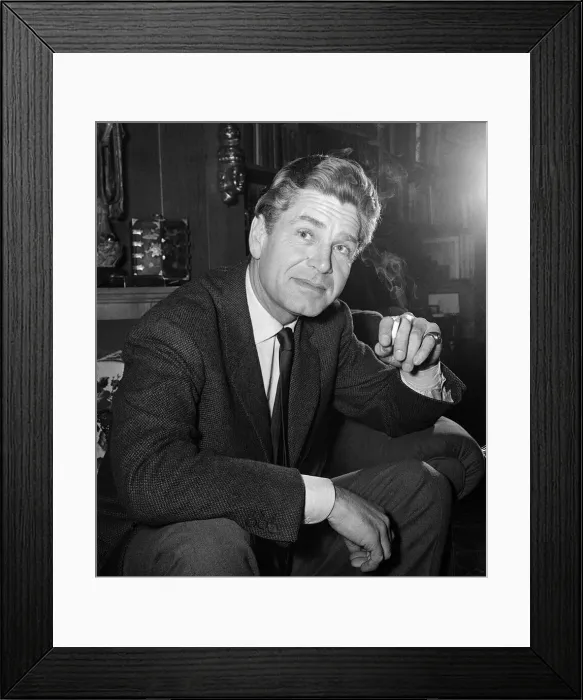 Framed Print : Actor Tony Steel March 1963 Framed Print : Actor Tony Steel March 1963