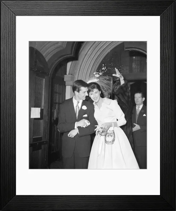 Framed Print : Actor Robin Ray, 25-year-old son of Ted Ray, gets married to actress Susan Stranks Framed Print : Actor Robin Ray, 25-year-old son of Ted Ray, gets married to actress Susan Stranks