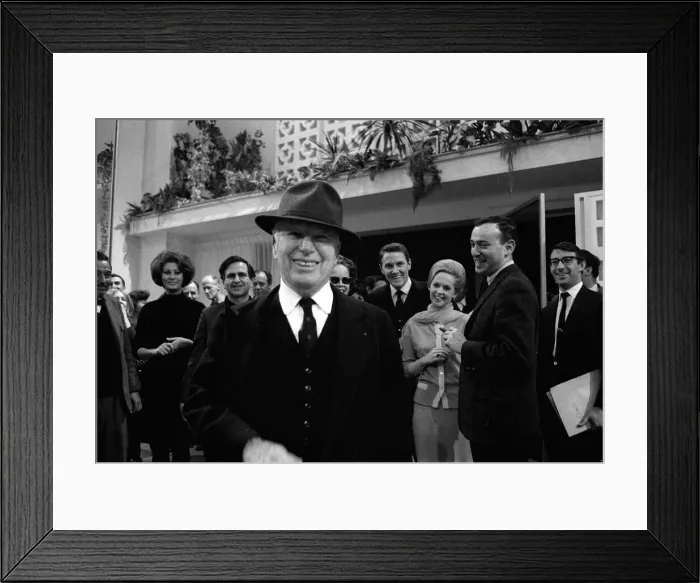 Framed Print : Charlie Chaplin Silent Comedy Actor - April 1966 celebrates his 77th Birthday Framed Print : Charlie Chaplin Silent Comedy Actor - April 1966 celebrates his 77th Birthday