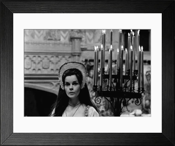 Framed Print : Actress Genevieve Bujold in the film Anne of a Thousand Days 1969 Framed Print : Actress Genevieve Bujold in the film Anne of a Thousand Days 1969