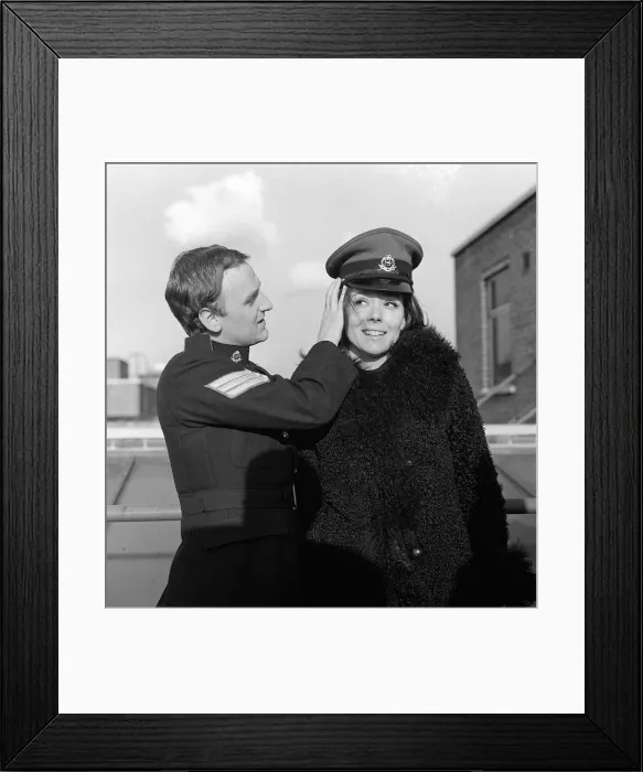 Framed Print : John Thaw March 1966 Actor aged 24 years old starring as Sgt John Mann in Framed Print : John Thaw March 1966 Actor aged 24 years old starring as Sgt John Mann in