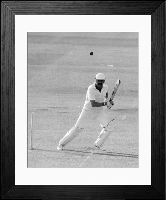 Framed Print : Cricket The Ashes England v Australia 1st Test at Lords June 1985 Framed Print : Cricket The Ashes England v Australia 1st Test at Lords June 1985