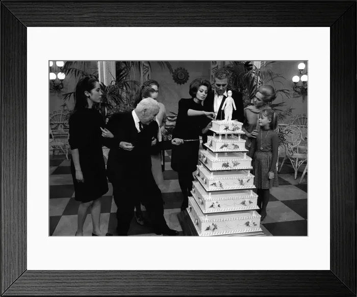 Framed Print : Charlie Chaplin Silent Comedy Actor - April 1966 celebrates his 77th Birthday Framed Print : Charlie Chaplin Silent Comedy Actor - April 1966 celebrates his 77th Birthday