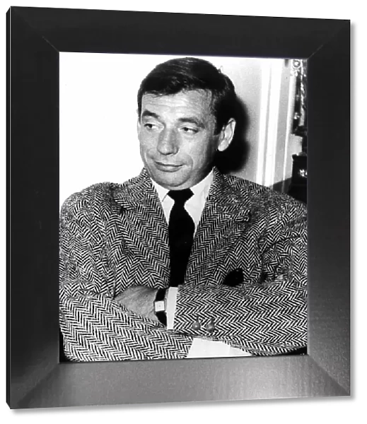 Yves Montand April 1982, French actor
