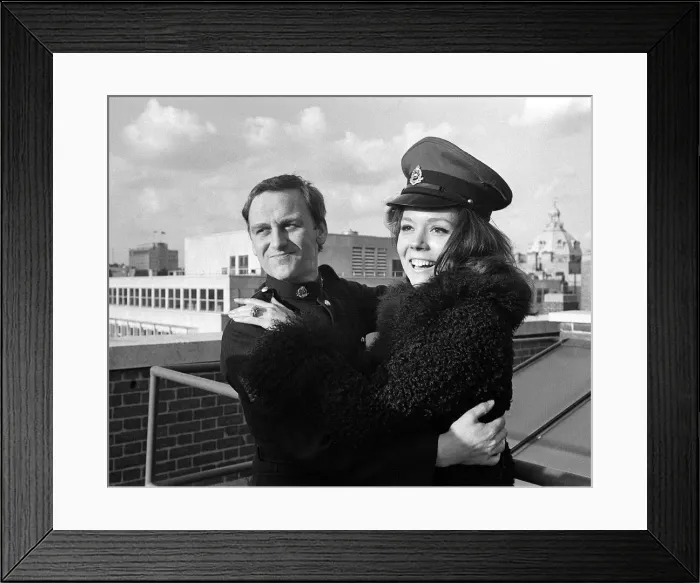Framed Print : John Thaw March 1966 Actor aged 24 years old starring as Sgt John Mann in ABC Framed Print : John Thaw March 1966 Actor aged 24 years old starring as Sgt John Mann in ABC