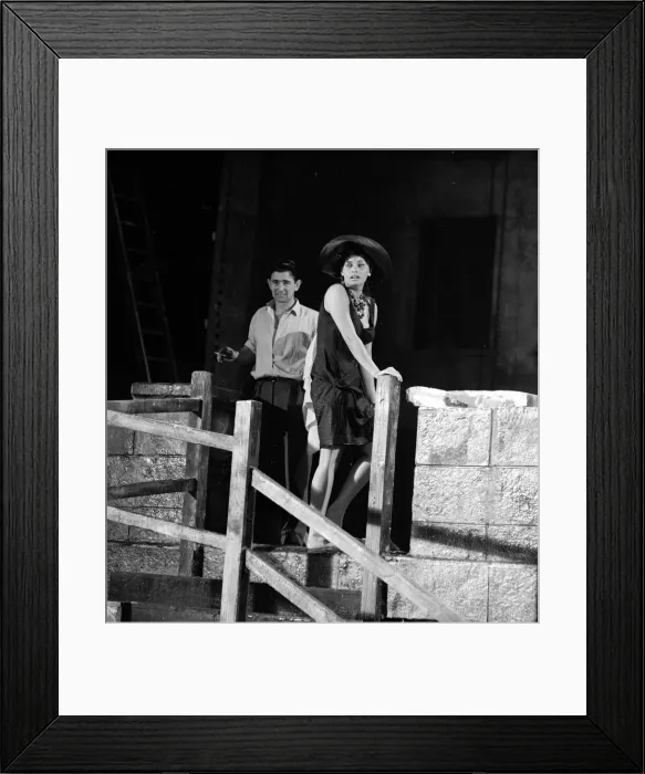Framed Print : The making of The Millionairess Film July 1960 Pictured Sophia Loren