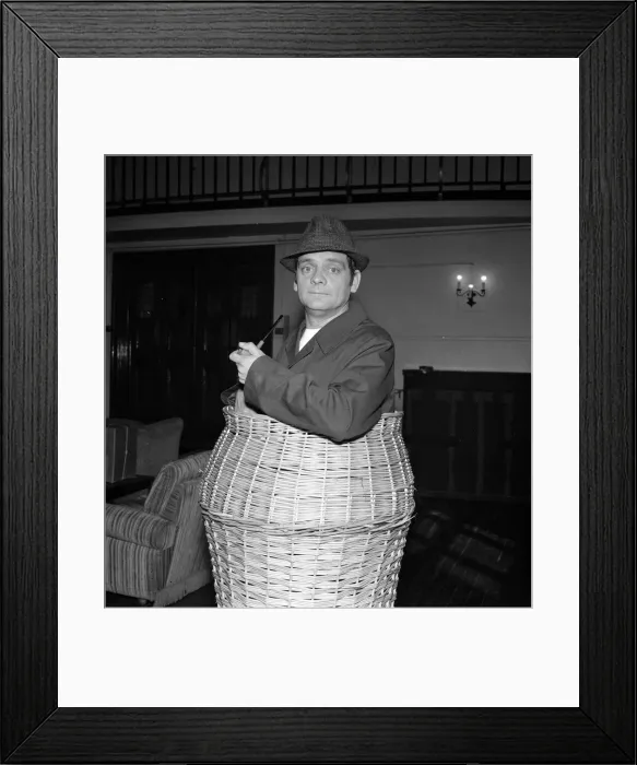 Framed Print : David Jason Actor - September 1974 playing the bumbling spy Edgar Briggs in Framed Print : David Jason Actor - September 1974 playing the bumbling spy Edgar Briggs in