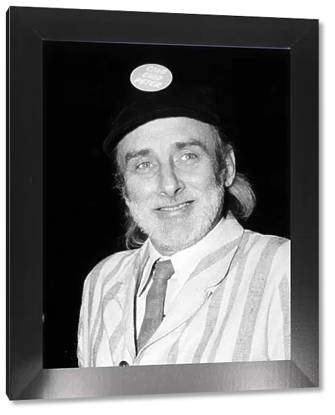 Spike Milligan Actor  /  Comedian - April 1971 attends a party given by his friend