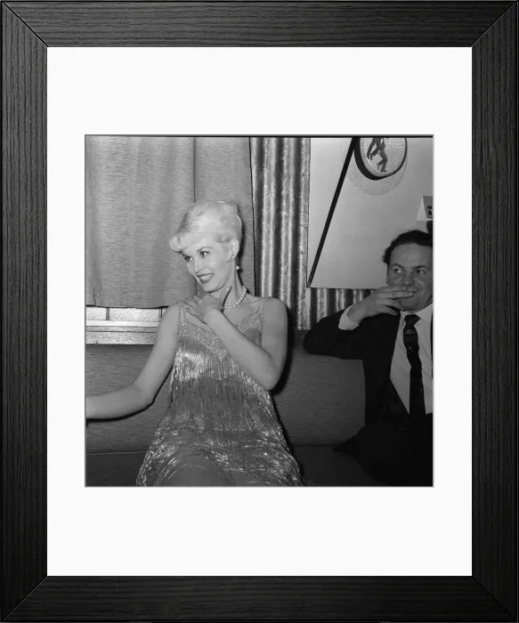 Framed Print : Dorothy Provine actress June 1962