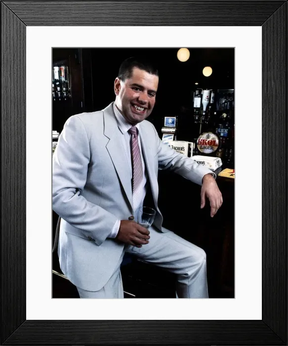 Framed Print : Paul Henry Actor star of the TV programme family pride Framed Print : Paul Henry Actor star of the TV programme family pride
